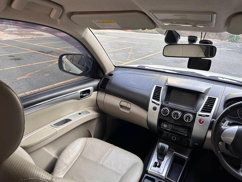 รหัสรถ QT5490  Mitshubishi Pajero 2.5 Sport GT เกียร์ Auto สีขาวมุก ปี2013 6