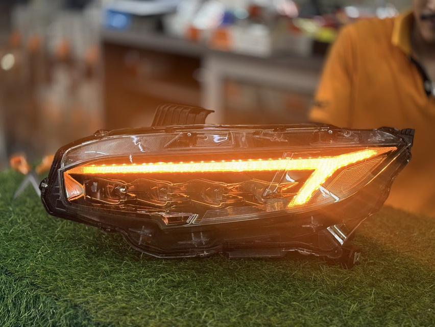 หล่อจริง!!! CIVIC 2016 FC/FK ไฟหน้า #07 AUDI-PROJECTOR ระบบไฟ DRL Running Light รูปย่อยที่ 3