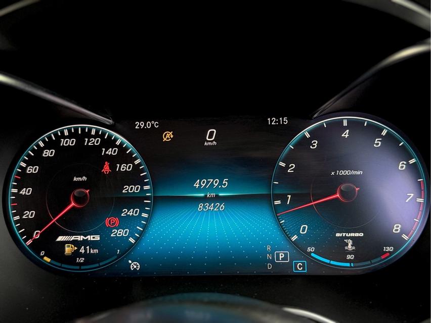 รหัสรถ WRT848 2019 จด 2020 BENZ C-CLASS AMG,C43 4MATIC COUPE 10