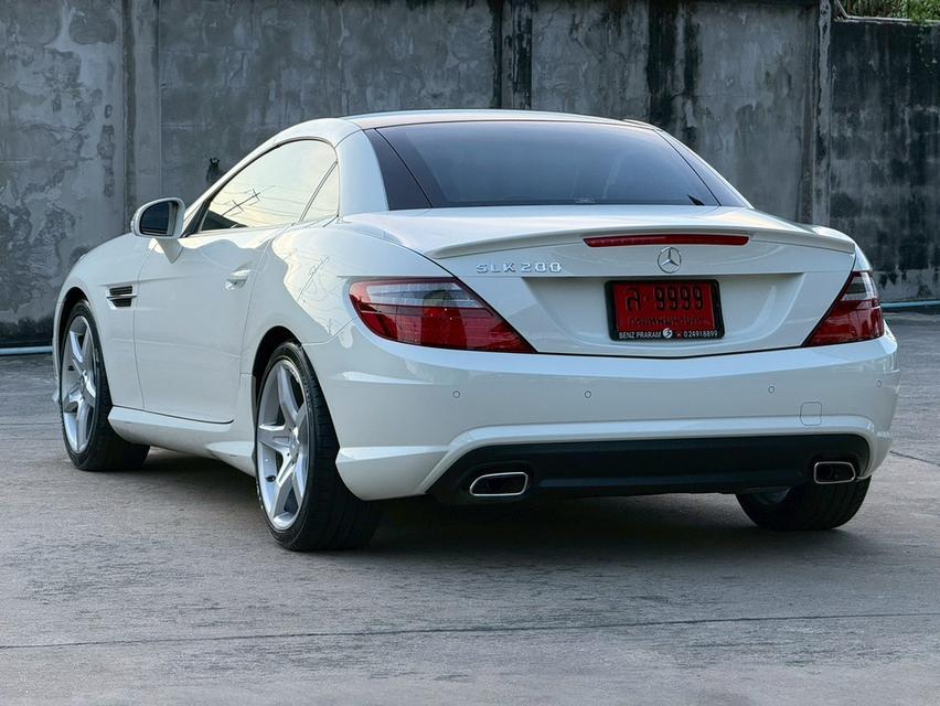 รหัสรถ PBG9999 Benz SLK 200 BE ROADSTER ปี 2012 4