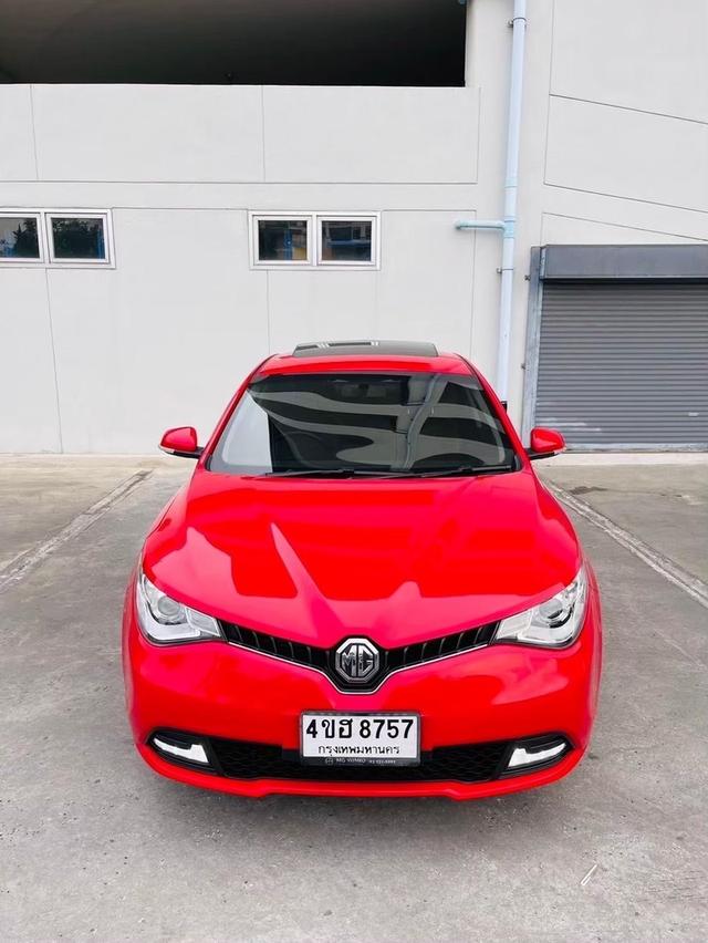 MG5 1.5X TURBO SUNROOF TOP NAVI 2018 สีแดง