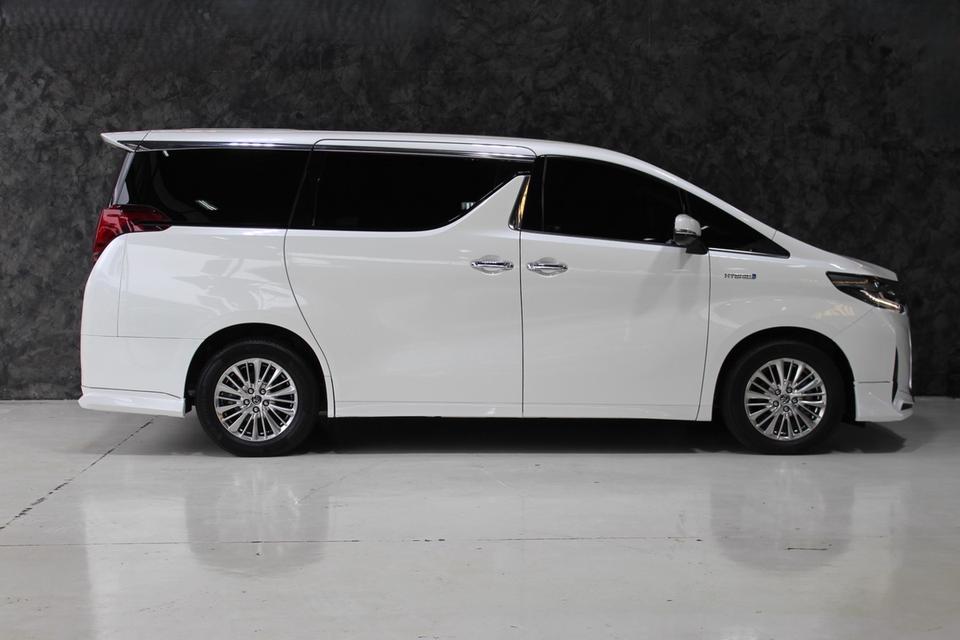 รหัสรถ JRS7391 TOYOTA Alphard Hybrid 30 ปี 2019 สีขาว 4