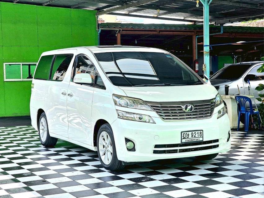 Toyota Vellfire 2.4 2010 sunroof ประตูสไลด์ไฟฟ้า ขายสด