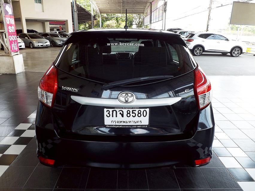 รหัสรถ KCY8580 TOYOTA YARIS ECO 1.2 E เกียร์ AUTO ปี 2014 สีดำ 7