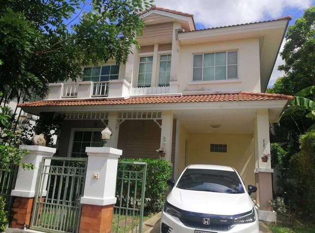 ให้เช่า บ้านเดี่ยว2ชั้น 52ตรว. ถนน วงแหวน/อ่อนนุช ใกล้สนามบินสุวรรณภูมิ