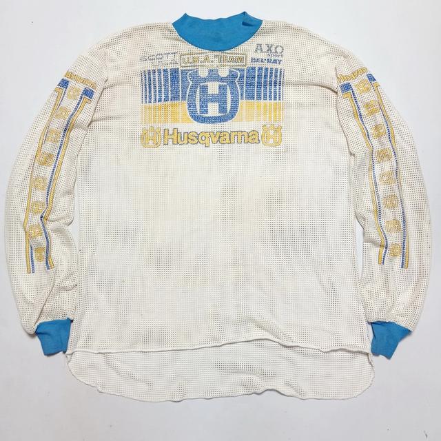 เสื้อวิบากHusqvarna ผ้ารูวินเทจ