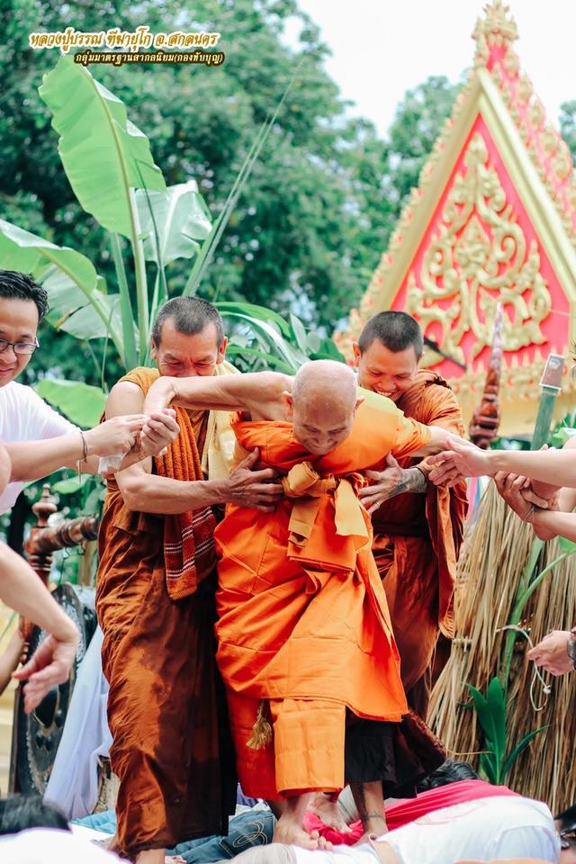 เหรียญแก้วนาคาสารพัดนึกลงยาเขียว หรือเหรียญฮดสรง หลวงปู่บรรณ ฑีฆายุโก รูปที่ 4