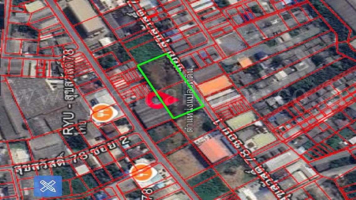 ที่ดินสีม่วง ถมแล้ว 1-3-83 ไร่ สุขสวัสดิ์ 78 - พระประแดง แปลงสวย 10