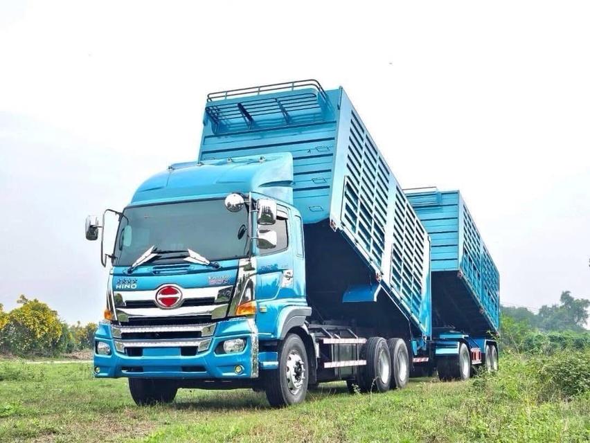 Hino Victor 380 แรงม้า ปี 2016 สีฟ้า