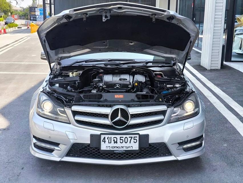 รหัส KPV5075 2012 BENZ  C180 COUPE AMG สีเงิน 4