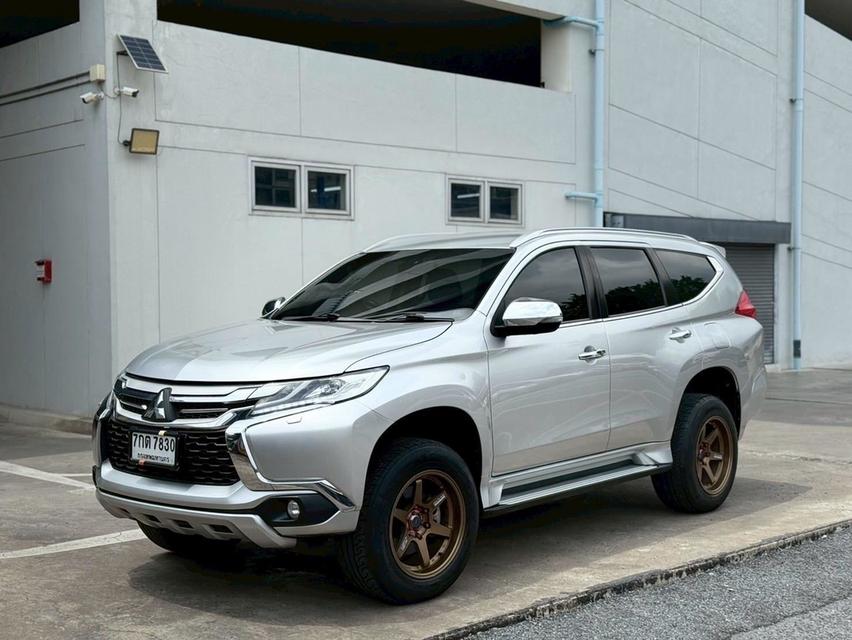 MITSUBISHI PAJERO SPORT 2.4GT 2018 สีเทา กล้อง306องศา เบาะปรับไฟฟ้า สวยพร้อมใช้งาน