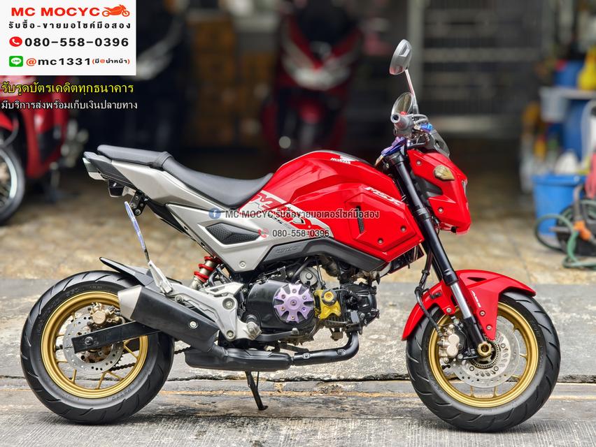 Msx sf รุ่นTop Abs 2018 รถบ้านแท้ไม่ใช่รถประมูล เครื่องท่อเดิมชุดสีสวย มีเล่มชุดโอนครบ  No1188    4