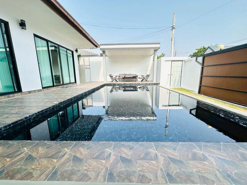 บ้านสวยตกแต่งพร้อมอยู่ บ้านเดี่ยวพร้อมสระว่ายน้ำส่วนตัว โป่งมาบประชัน 3