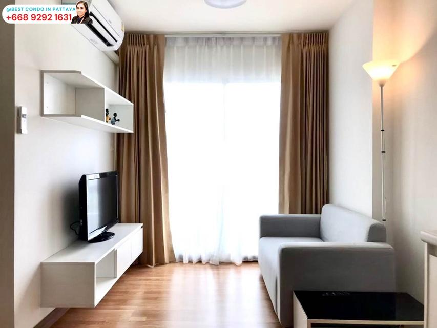 ขาย The Trust Condo Pattaya ชั้น 12A พื้นที่ 30.17 ตรม. พร้อมเฟอร์นิเจอร์และเครื่องใช้ไฟฟ้าครบ สภาพใหม่ พร้อมเข้าอยู่ได้ทันที #รหัสทรัพย์422 7