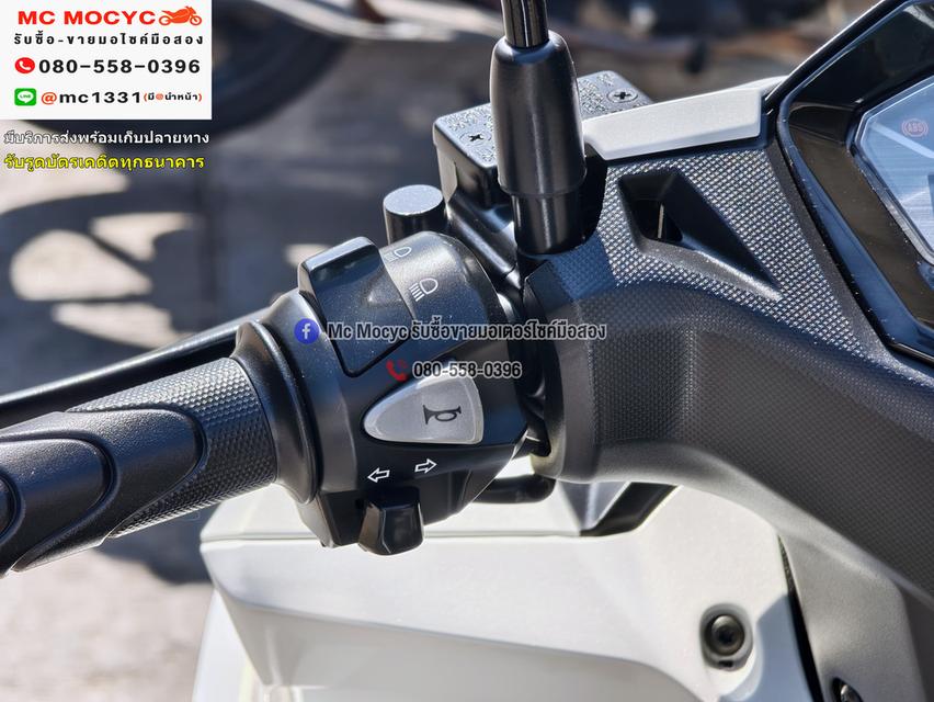 Click 160i 2022 รุ่นTop Abs รถบ้านแท้ กุญแจรีโมทบุคเซอวิสครบ มีเล่มเขียวชุดโอนครบ No1270 8