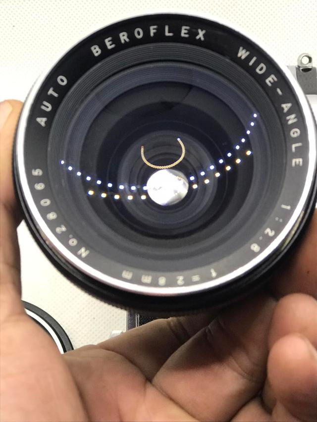 (RARE) Auto beroflex 28mm f2.8 wide angle เลนส์ เม้าส์ exakta