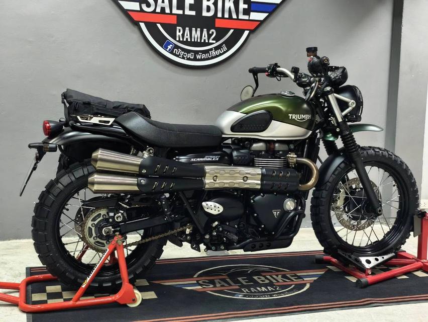 Triumph Street Scrambler 900 ปี 2019 abs ของแต่งครบพร้อมลุยได้เลย รูปที่ 19
