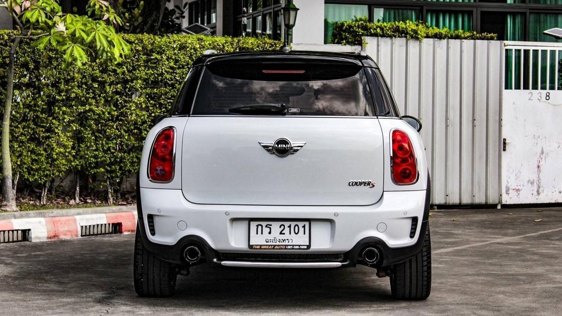 MINI COOPER S 4WD TOP Countryman All 4 ปี 2013 (โฉม ปี10-ปัจจุบัน) เคริ่องยนต์เบนซิน สีขาว - ดำ 5 ประตู ไมล์เพียง 133,877 Km. 7