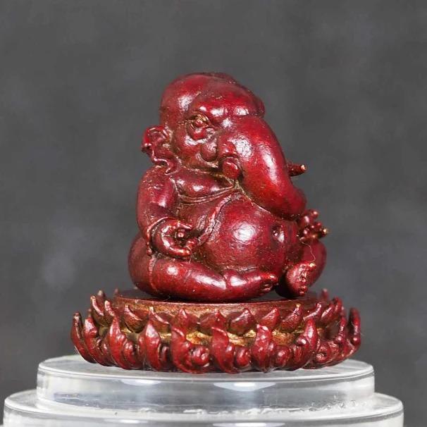 Ganesha on Lotus Base – “Temple Construction Blessing Edition” by Luang Pho Ngern, BE 2566