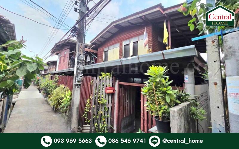 บ้านเดี่ยว 2 หลัง พร้อมห้องเช่า 82 ตร.วา สำโรงกลาง สมุทรปราการ ราคาถูก 1