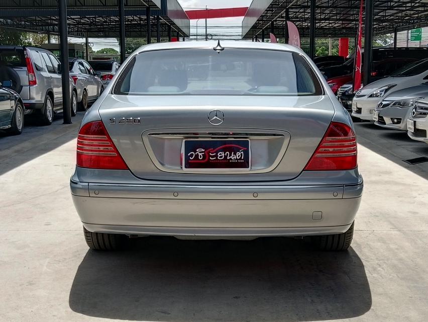 ขายรถ Benz S280 2.8 W220 ปี 2000 สีเทา เกียร์ออโต้ รูปที่ 6