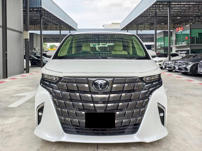 รถเข้าใหม่! NEW TOYOTA ALPHARD EXECUTIVE LOUNGE P HEV 2.5 2WD สีขาว 2