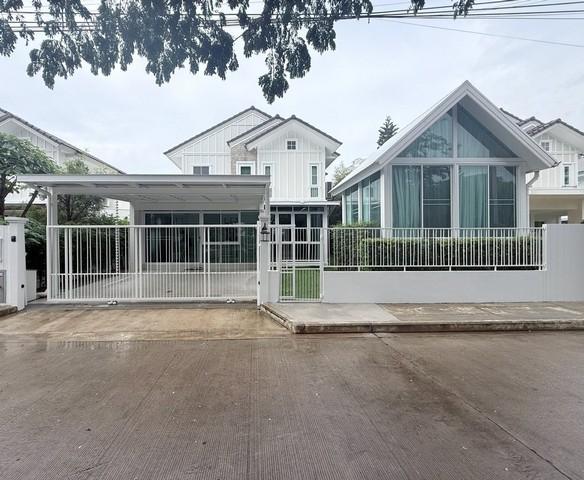 P817 ให้เช่าบ้านเดียว 2 ชั้น โครงการ วิลลาจจิโอ 2 ศรีนครินทร์ บางนา  Villaggio 2 Srinakarin Bangna ใกล้เมกาบางนา ตกแต่งสวย พร้อมอยู่อาศัย 1