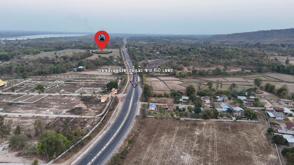 ขายที่ดินโฉนดครุฑแดง แปลงสวย ทำเลทอง จ.มุกดาหาร 3