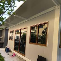 ขายบ้านสร้างใหม่- รามอินทรา19 หนึ่งชั้น 3น3น /โซนออฟฟิศ 117ตรว จอดรถได้6 คัน ขาย 6.99 ลบ รามอินทรา19/21/23 สามารถเข้าออกได้หลายซอย 11