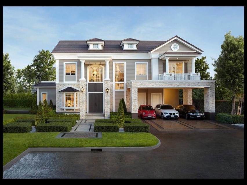Vายบ้านหรู หมู่บ้านนาราสิริ บางนา กม 10 2