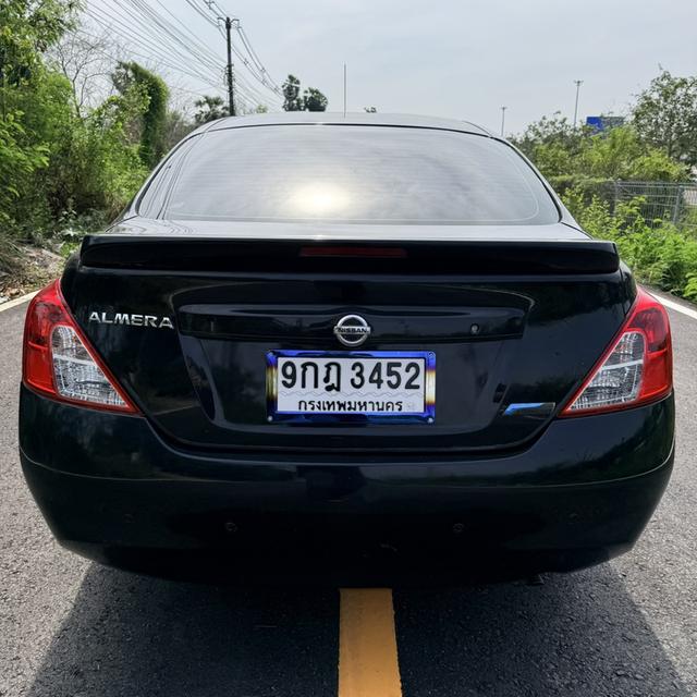 NISSAN ALMARA VL TOP AUTO 2013 ✅ไม่เคยชน ไม่เคยคว่ำ น้ำไม่ท่วม ไม่แก็ส ❇️ปุ่มสตาร์ท ภายในสะอาด ✅Aisbag ABS รถดีพร้อมใช้ ❇️เล่มสวยพร้อมโอน รูปที่ 5