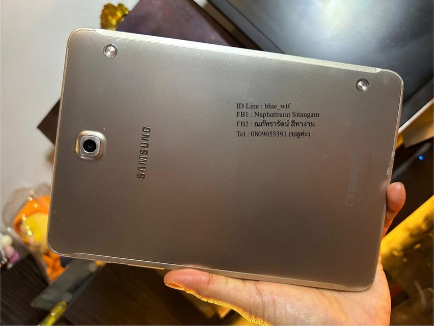 Samsung Tab S2 จอ8นิ้ว ใส่ซิมโทรได้ 4G สภาพสวยโหลดแอพได้ ใช้งานปกติ 8