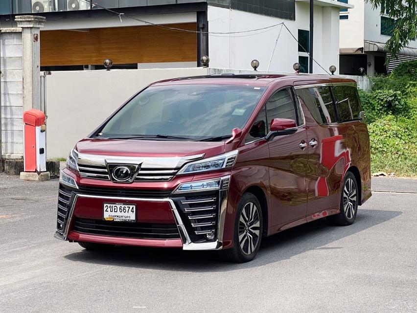 TOYOTA Vellfire 2.5 ZG Edition ปี 2018 วิ่ง 52,xxx km