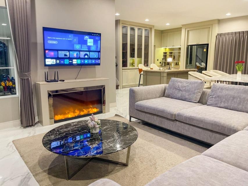 บ้านหรู พร้อมเฟอร์นิเจอร์ นันทวัน รามอินทรา–พหล 50 เลขที่สวย บ้านแปลงมุม หันทิศใต้ ไลน์ไอดี ✅ @bird888 2