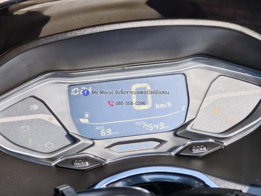 Pcx 160i 2024 สีดำด้าน วิ่ง7000โล รุ่นTop Abs Tcs รถบ้านแท้ไม่ใช่รถประมูล สภาพใหม่มาก No1348 รูปที่ 6
