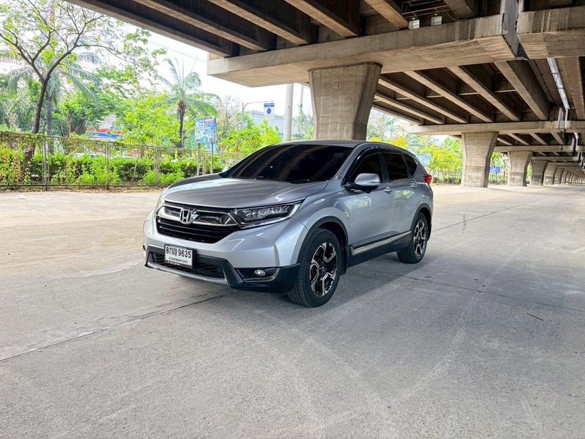 Honda CR-V 2.4EL 4WD ปี 2019 เพียง539,000บาท 7ที่นั่ง มือเดียว ท็อป ขับสี่  เบาะไฟฟ้าคู่หน้า ประตูท้ายไฟฟ้า แผนที่ กล้องถอย ไมล์165xxx สวยพร้อมใช้  เค