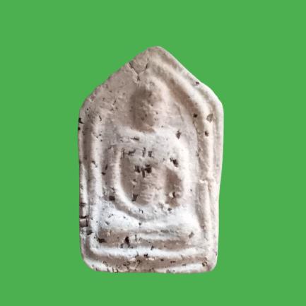 พระผงรูปเหมือน5เหลี่ยม หลังยันต์ หลวงปู่เผือก วัดกิ่งแก้ว