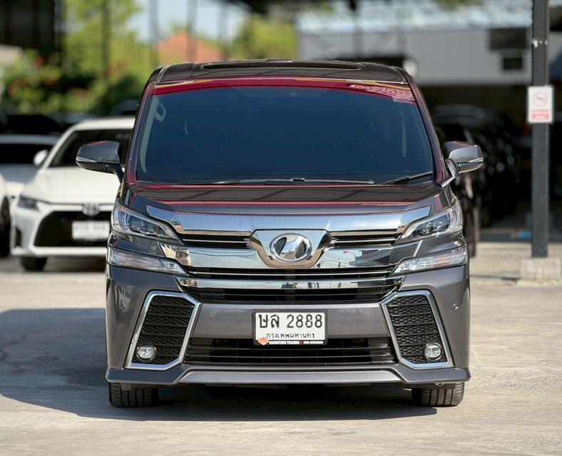 TOYOTA VELLFIRE 2.5 Z G Edition ปี 2017