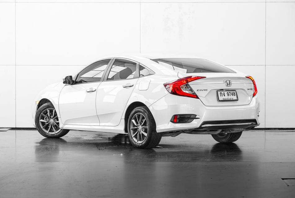 2019 HONDA CIVIC FC 1.8 EL i-VTEC สีขาว เลขไมล์แท้ 112485 กม.