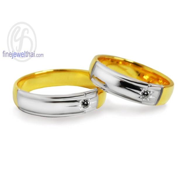 Finejewelthai แหวนเพชรแท้ แหวนแต่งงาน แหวนคู่รัก DGS9