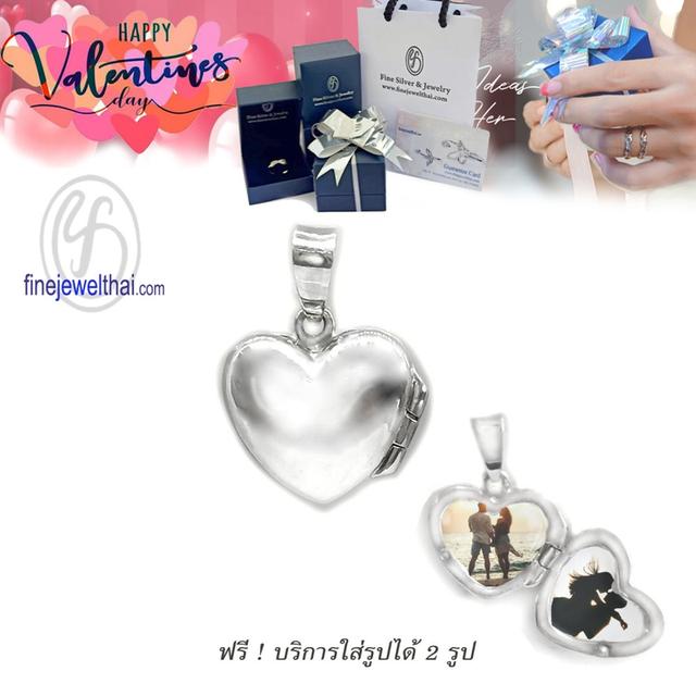 Finejewelthai Valentine Gift จี้ล็อกเก็ตใส่รูป ทรงหัวใจ VG11