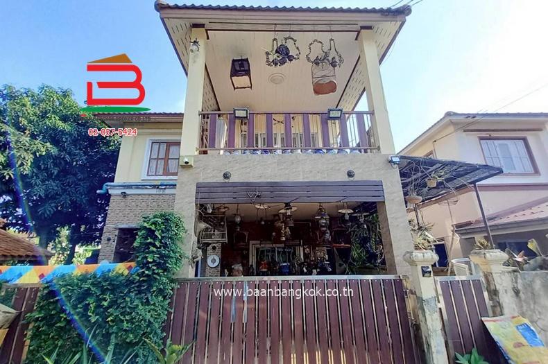 บ้านเดี่ยว เค.ซี.กรีนวิลล์ (ใกล้ห้างบิ๊กซี) เนื้อที่ 45 ตรว. แขวงหนองจอก เขตหนองจอก 1