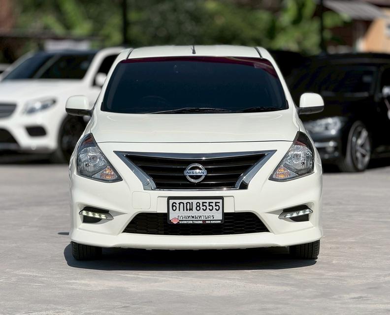 ปี 2016 NISSAN ALMERA, 1.2 VL โฉม ปี11-20สีขาว เกียร์ออโต้ รถมือเดียวลำดับที่1 รูปที่ 3