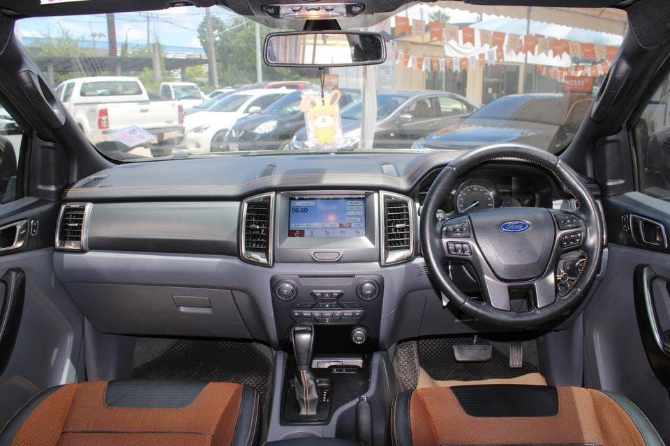 FORD  RANGER  2.2 HI-RIDER WILDTRAK ปี2017  สีเทา เกียร์ AT  4