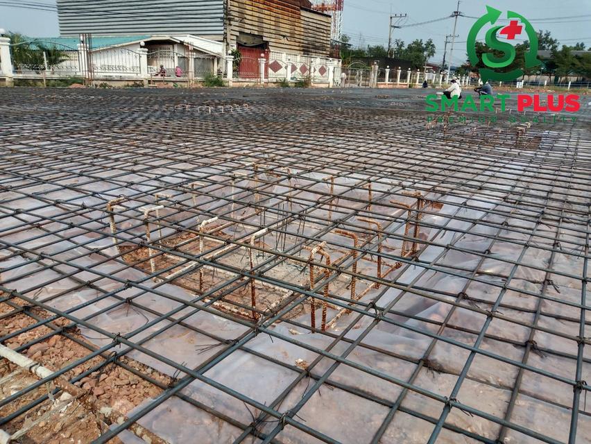 พลาสติกปูพื้น หนา 700 ไมครอน กว้าง 2.0 เมตร x ยาว 100 เมตร (200ตรม) รูปที่ 2