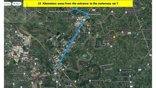 ขายที่ดินสีม่วงสร้างโรงงาน บ้านโพธิ์ (เนื้อที่ 130 -0- 86 ไร่ ขายไร่ละ 3.8 ล้าน รวมเป็นเงิน 394,000,000 บาท)  อ.บ้านโพธิ์  จ.ฉะเชิงเทรา   8