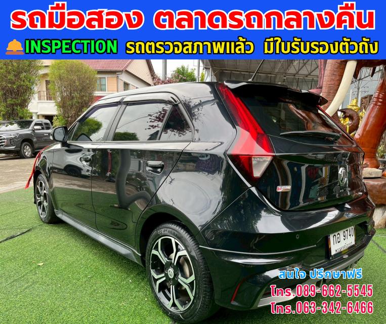 🚗ปี 2021 MG MG3 1.5 V ⭐ไมล์แท้เพียง 14,xxx กม. เท่านั้น ✨เกียร์ออโต้ ขับนุ่ม ลื่นทุกเส้นทาง ⛽เครื่องยนต์เบนซิน