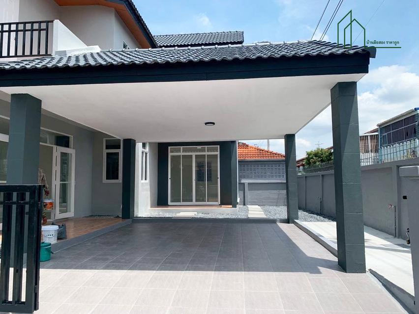 บ้านเดี่ยว 2 ชั้น หมู่บ้านพนาสนธิ์ การ์เด้นโฮม 6 ถนนหทัยราษฎร์ 39 รีโนเวทใหม่ทั้งหลัง  3