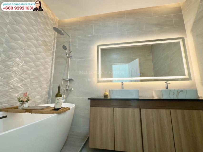 ✨ #บ้านหรูพัทยา พร้อมสระว่ายน้ำ #รหัสทรัพย์447 ✨ 🔥🔥 ราคาเพียง 10.9 ล้าน 🔥🔥 🏡 บ้านหัวมุม ขนาดกว้าง พร้อมสระว่ายน้ำระบบเกลือ และเฟอร์ครบทุกห้อง 10