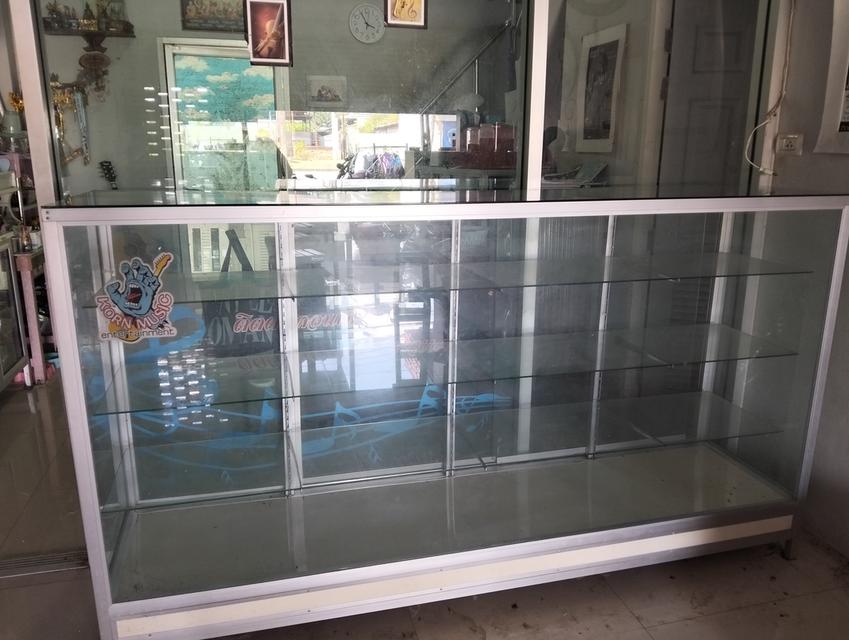 ตู้โชว์สินค้า กระจก 4 ชั้น
